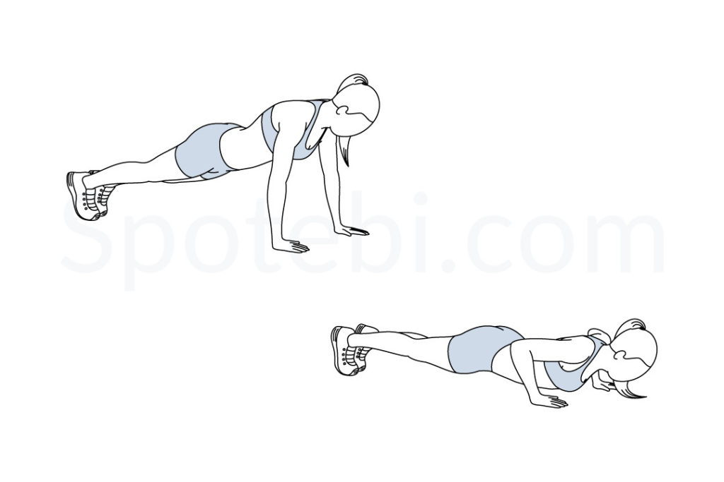 Dumbbell Shoulder Press | Illustrated Exercise Guide