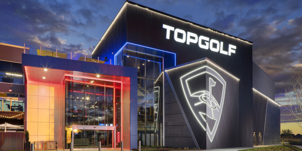Top Golf location in Greenville